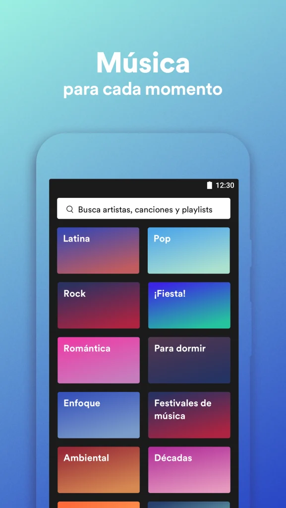Spotify Lite Navegación fácil